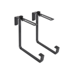 barcelona balkonhaak metaal antraciet